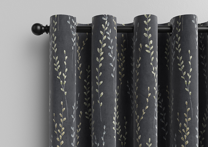 Willow Field, Onyx - Made to Measure Curtains - Image 12